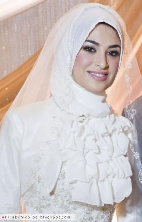 فساتين زفاف للمحجبات 