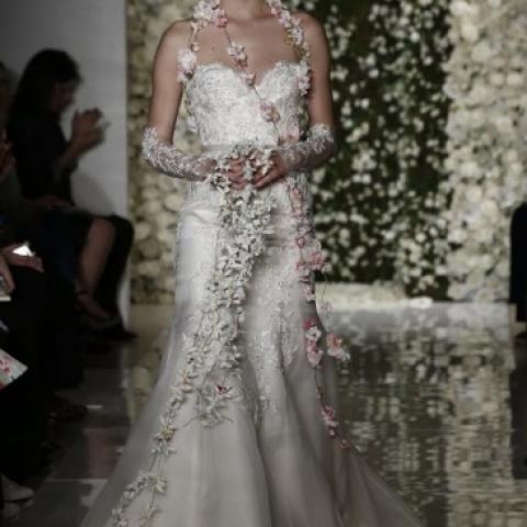 فساتين زفاف 2015 ريم عكرا reem acra 